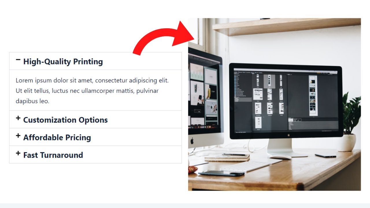 How to Change Image on Accordion Mouse Click in Elementor for FREE ...