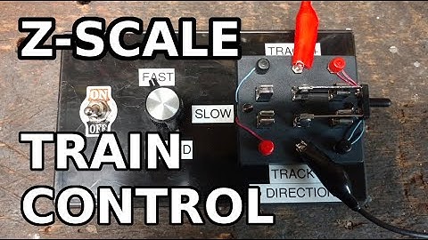 Building a Z-Scale Train Controller