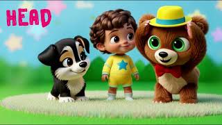 🧸 Ava and Friends Teach Body Parts |Parts of the Body for Kids & Toddlers for Preschool Learning 😀🖐️