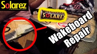 Solarez Wakeboard / Surfboard repair.