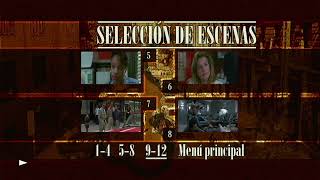 Un Buen Policía DVD Menu 2003 en inglés, español y portugués