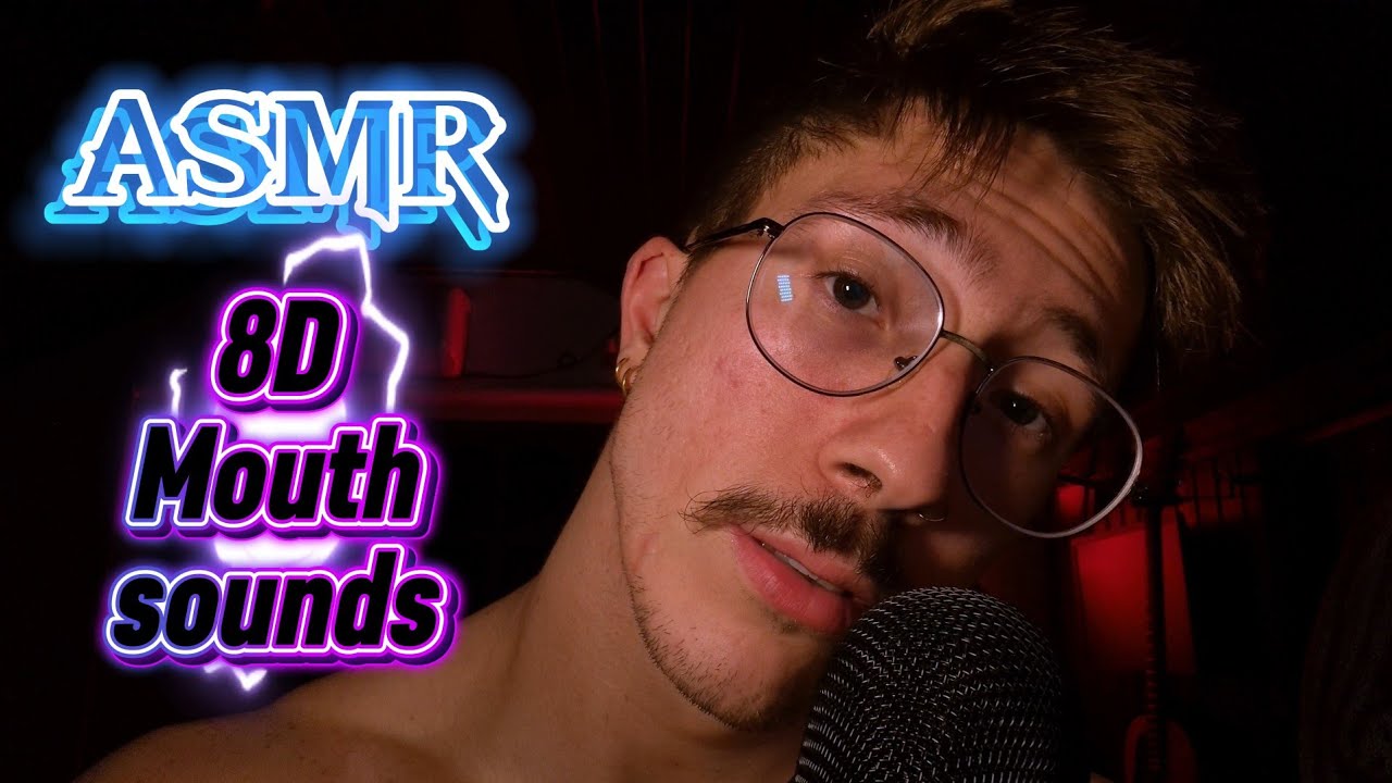 ASMR 8D 🔥 Sons de boca ULTRA sensíveis de orelha a orelha