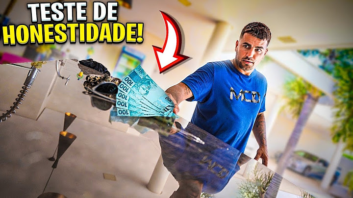 TESTEI A HONESTIDADE DOS NOVOS VISITANTES * um é da gringa e outro do Rio de janeiro *