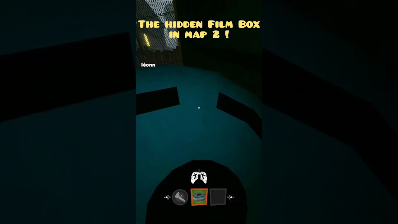 the hidden Film Box in map 2 on Secret Neighbor  