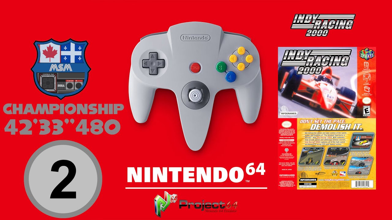 Indy Racing 2000 [N64] Championship [42'33