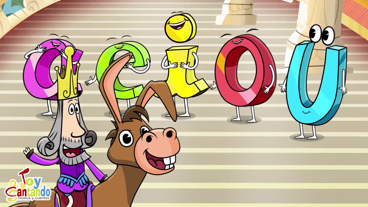 LA RISA DE LAS VOCALES canciones infantiles TOY CANTANDO - YouTube