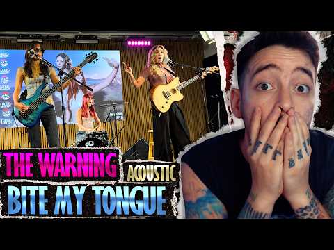 THE WARNING MASTERED THE ART OF HARMONIES! 🤯 | Bite My Tongue Acoustic Reaction
