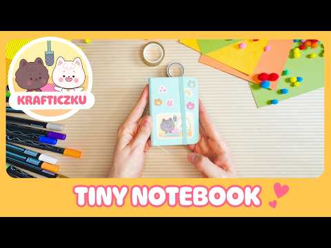 📒 Make a Tiny Sketchbook with Us! 🌸 DIY Krafticzku | Draw with Cloudy & Stormy ☁️⚡
