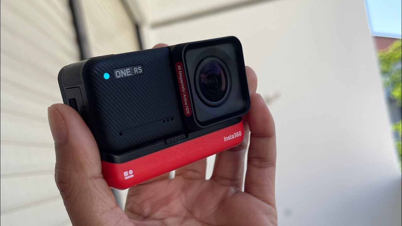 Insta360 ONE RS twin edition unboxing 