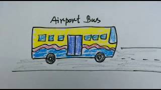 how to draw an airport bus? screenshot 3