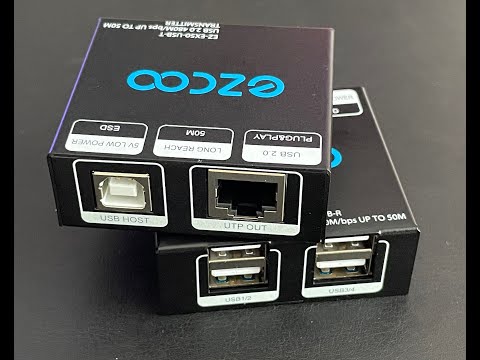 Ezcoo USB 2.0 Extension - Extend USB devices over Ethernet!!!