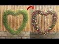 Beautiful heart hanging garden ideas growing Portulaca (Mossrose)
