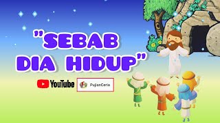 SEBAB DIA HIDUP (Karaoke) #lagusekolahminggu #lagurohanikristen #paskah  #karaoke