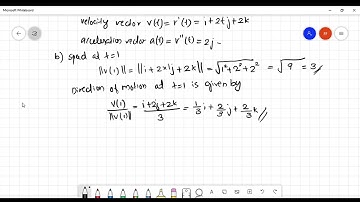 3rd sem bsc complementary maths-vector valued function 11