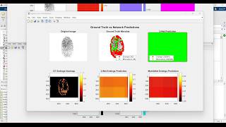 Fingerprint Minutiae Detection using CNN in MATLAB | U-Net vs MobileNet Comparison #fingerprint