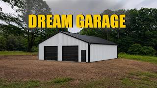 It's offical..my dream garage is started