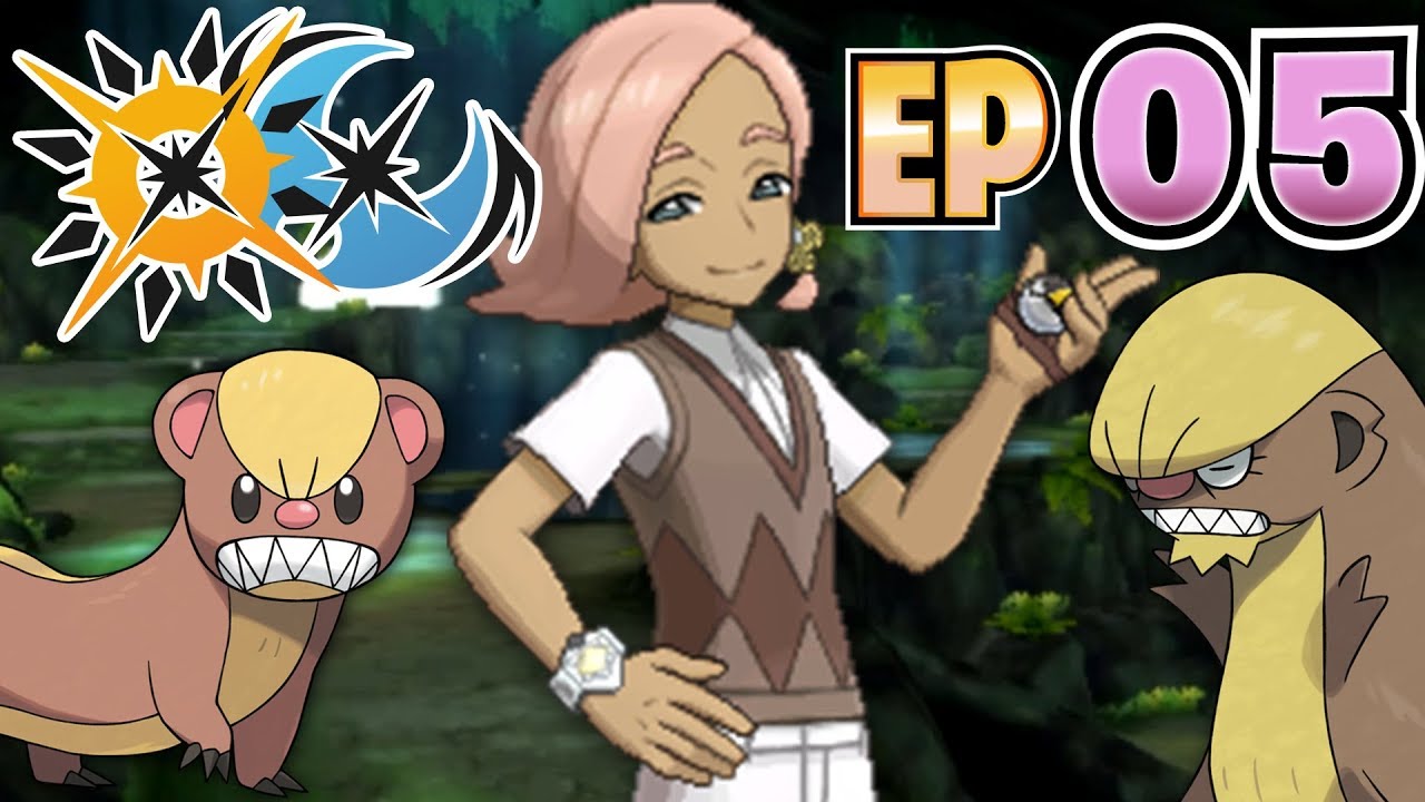 Let's Play Pokémon Ultra Sun & Ultra Moon - Part 5 - The Trial of Captain Illima!