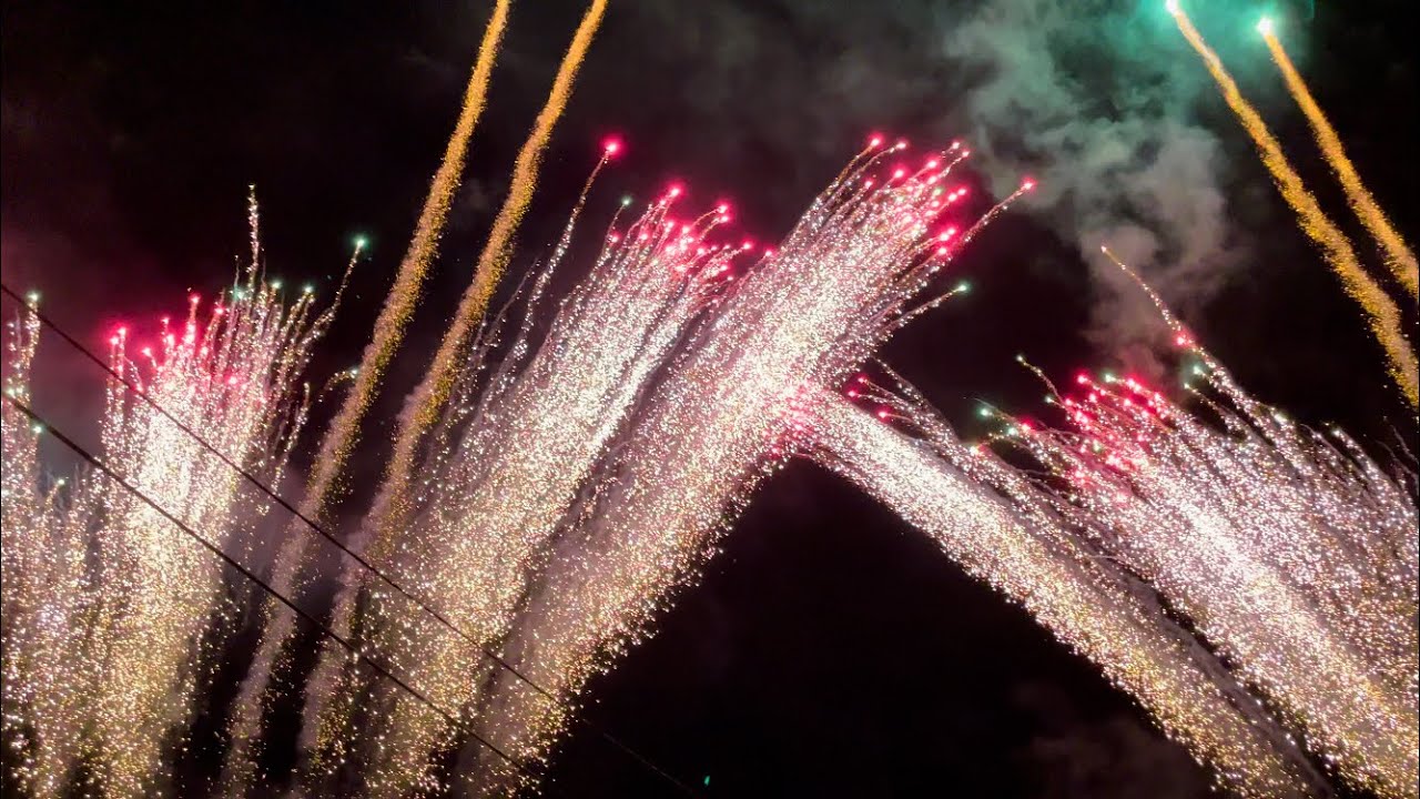 Estrondosa sessão de Fogo de Artifício Figueiró 2021