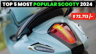 Top 5 Most Popular Scooter in India 2024🔥 | Mileage | Price | Scooter for boys/ Girls