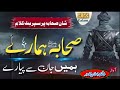    2023      صحابہ ہمارے ہمیں جاں سے پیارے