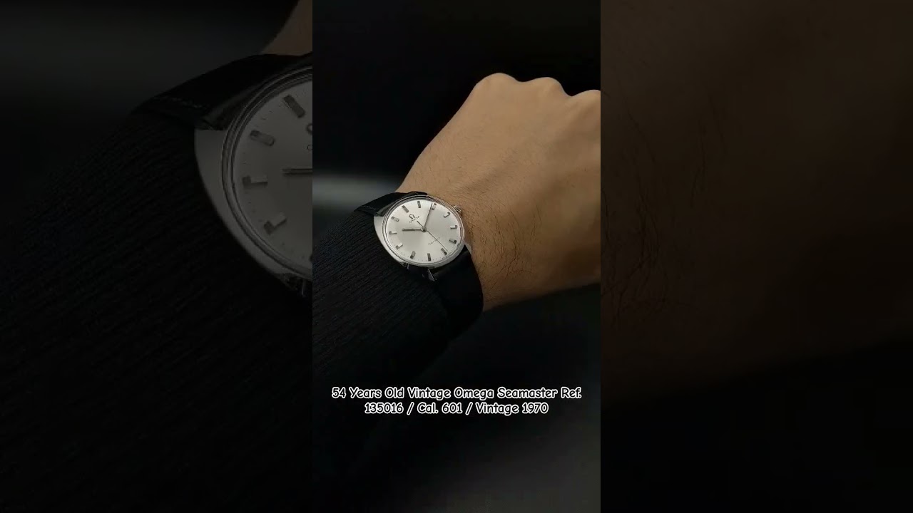 54 Years Old Vintage Omega Seamaster Ref. 135016 / Cal. 601 / Vintage 1970