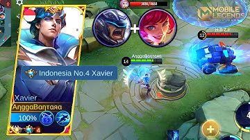XAVIER TUTORIAL | How To Counter Meta Combo Johnson + Beatrix | Xavier Top Global Best Build MLBB