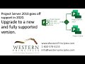 Microsoft Project Server 2010 - End Of Support coming soon