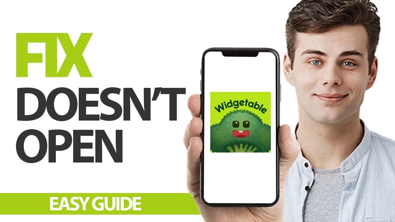 How To Fix Widgetable App Doesn't Open | Final Solution - YouTube
