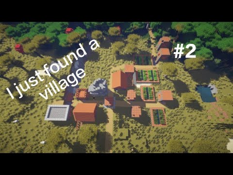 I found a village Minecraft Series (Episode:2) gameplay - YouTube