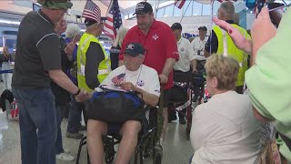 Veterans welcomed home at Buffalo Niagara International Airport