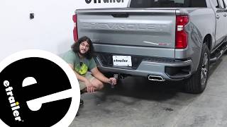 etrailer Ball Mount w/ Pre-Torqued 2 Ball Review - 2026 Chevrolet Silverado 1500 - e77DR