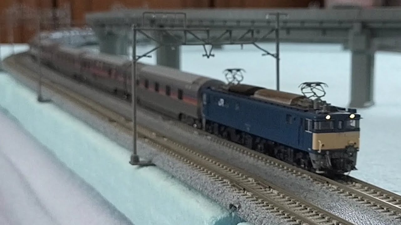 ありがとうカシオペア！廃車回送列車再現／Nゲージ 鉄道模型