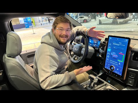 I Explore Every Menu In The Ford F-150 Lightning Software