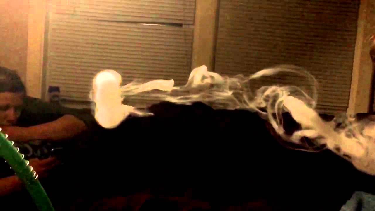 2015 Hookah tricks Slow motion! Insane rings