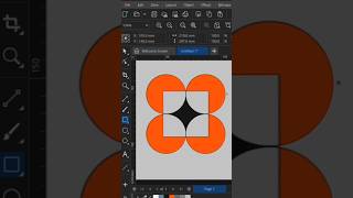 This CorelDRAW Trick is Too Satisfying - 4 Circle Flower Logo Design