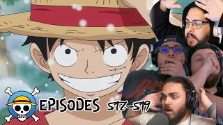 EVERYONE LOOKS SO AWESOME! | ONE PIECE | EP 517-519 | ANIME REACTION | FIRST TIME WATCHING ONE PIECE