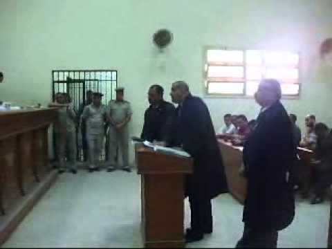 دفاع المتهمين فى قضية قتلة الثوار بالبحيرة محكمة ايتاى