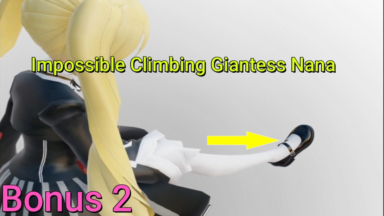 Giantess Game Finish The Cake Cleaning Giantess Nana Shoes Event (2) -  YouTube
