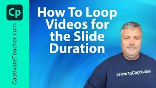 Loop Video to Match the Duration of your Adobe Captivate Classic Slides