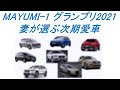 MAYUMI-1グランプリ2021　妻が選ぶ次期愛車　プジョー/アウディ/シトロエン/フィアット/BMW/ボルボ/マツダ の８台から選択