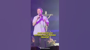 Archbishop Luis Antonio Tagle Singing 