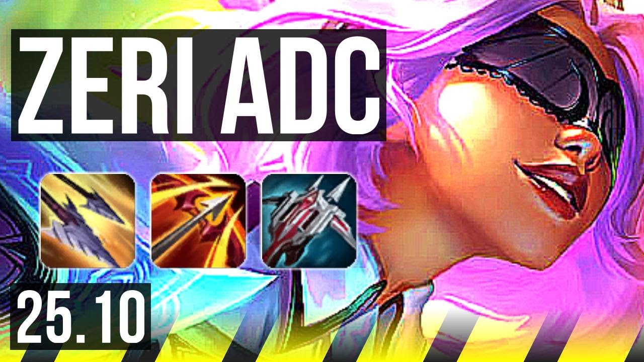 ZERI & Rell vs LUCIAN & Bard (ADC) | EUW Challenger | 25.10