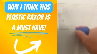 Review of Plastic Razor Blades Scraper Tool