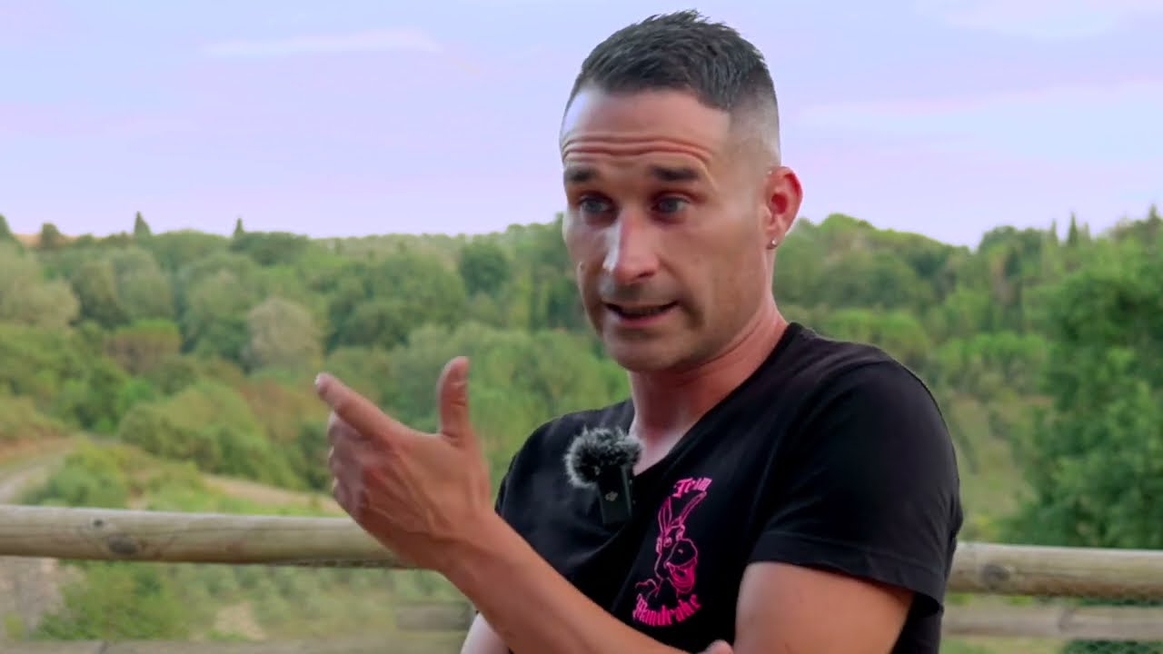 Francesco Landi detto Il Golino si presenta per il Palio dei Ciuchi di Asciano 2024