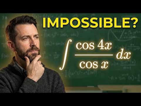 Integral of cos(4x)/cos(x) | Step-by-Step Trig Identity Breakdown - YouTube