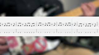 The 1975  About You bass Backing Track With Tab