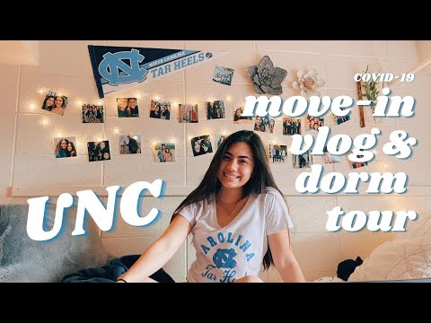 i'm in college! - UNC move in + dorm tour