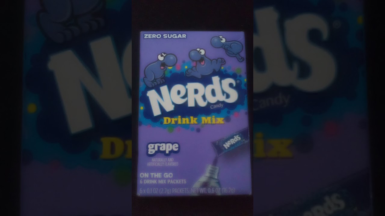 Nerds grape  drink mix packets / Business product
