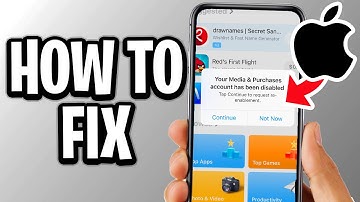 How To Fix Your Media And Purchases Account Has Been Disabled - Full Guide