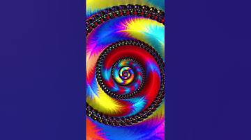 #trippy #psychedelic Colorful Fractal Animation: A Mesmerizing Journey Through Math and Art